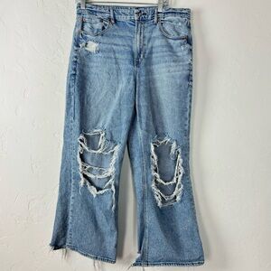 American Eagle Outfitters Light Blue High Rise Women Jeans